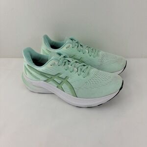 ASICS GT-2000 12 Women Running Shoes Green Wide Size 9.5 Stability Athletic